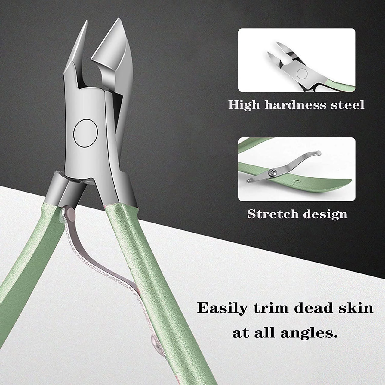 16 In 1 Nail Kit Manicure Cutters Nail Clipper Set Household Stainless Steel Ear Spoon Nail Clippers Pedicure Nail Scissors Tool Set (random Color)